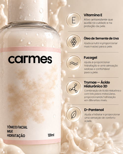 Tônico milk Hidratação 120ml